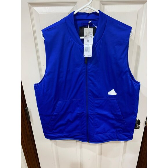 NWT adidas Men's Puffer Vest Size Medium Retail $160 - Picture 2 of 8
